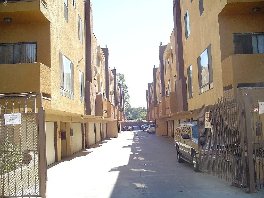 8734-8736 Burnet Avenue — 20-unit townhouse-style complex, North Hills